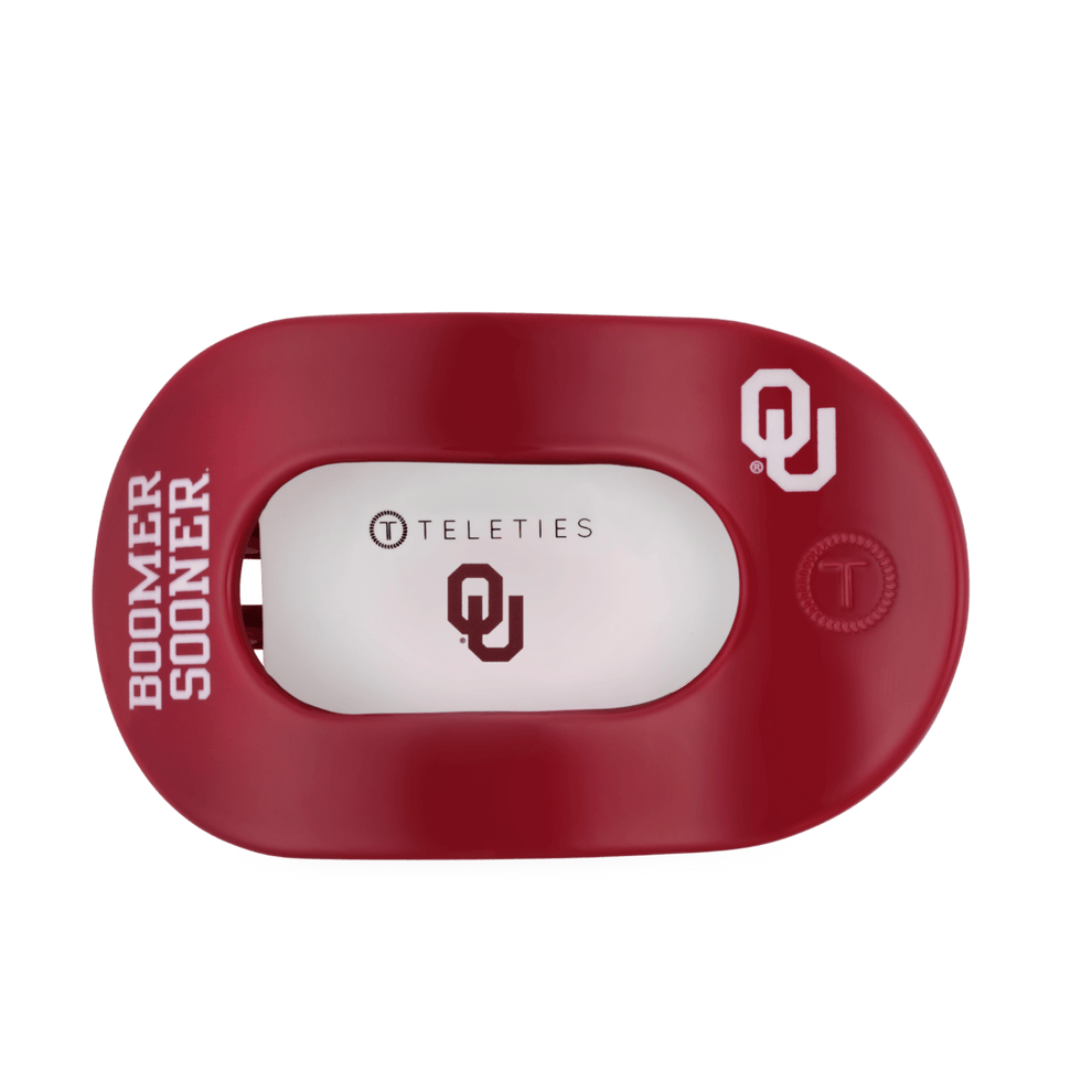Boomer Sooner! Large Flat Round Hair Clip - Hair Clips - TELETIES
