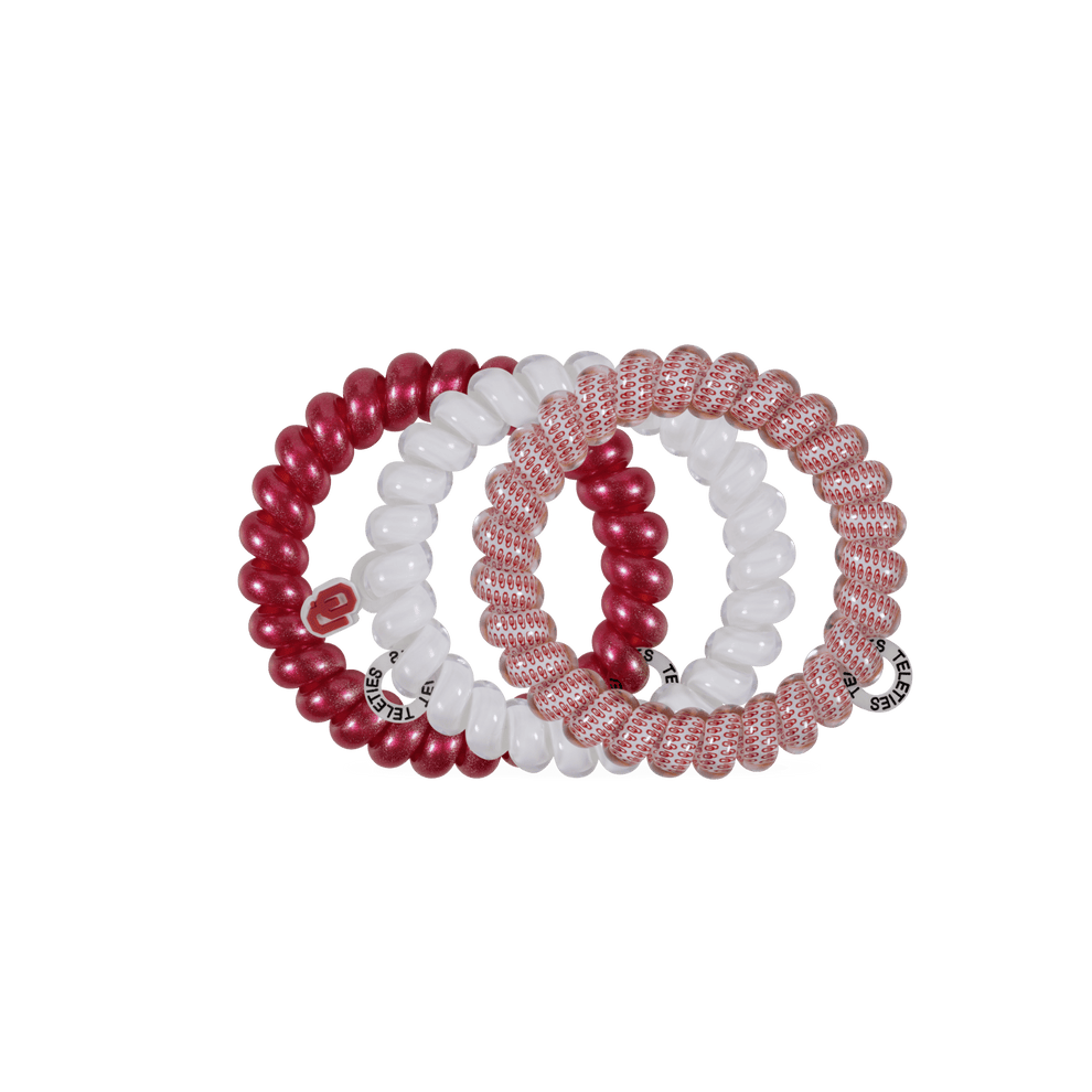 Boomer Sooner! Large Hair Ties - Hair Ties - TELETIES
