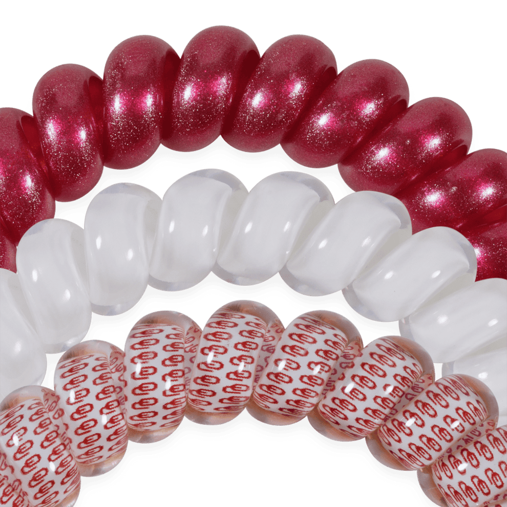 Boomer Sooner! Large Hair Ties - Hair Ties - TELETIES
