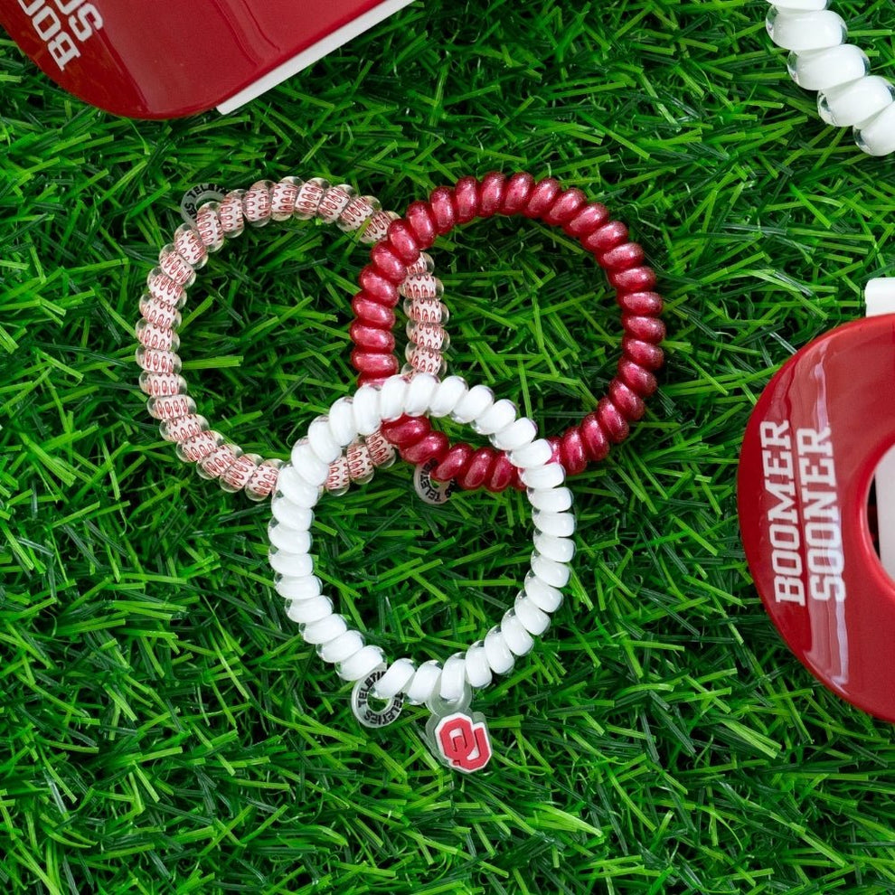 Boomer Sooner! Small Hair Ties - Hair Ties - TELETIES
