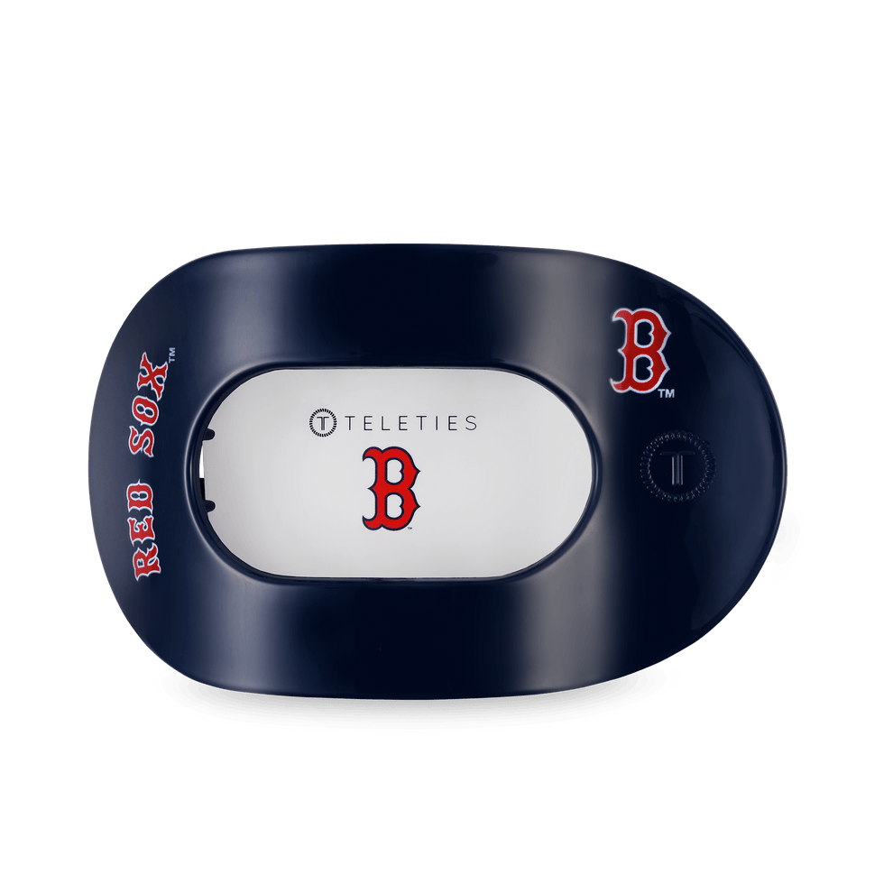 Boston Red Sox Large Flat Round Hair Clip - Hair Clips - TELETIES

