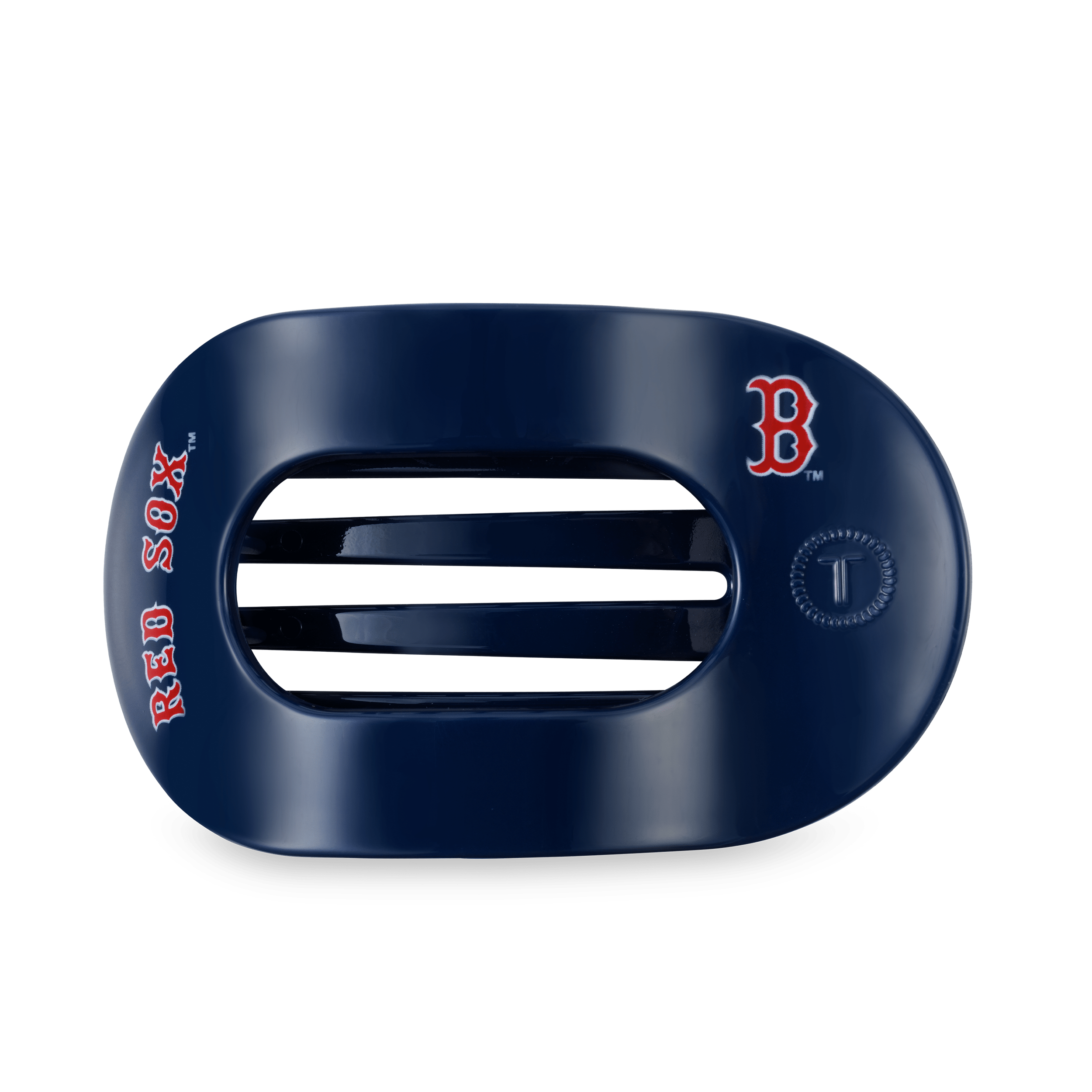 Boston Sox Flat Round Hair Clip