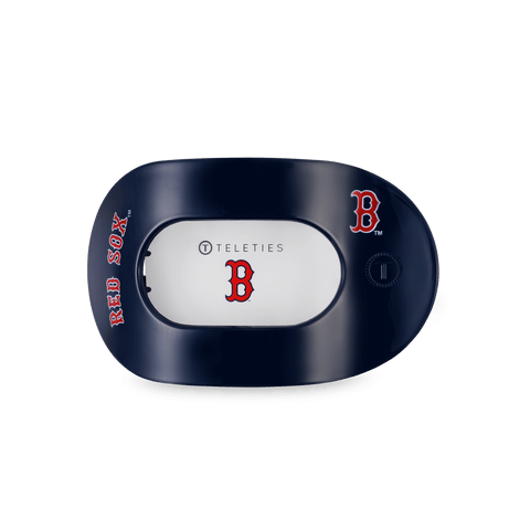 Boston Red Sox Medium Flat Round Hair Clip