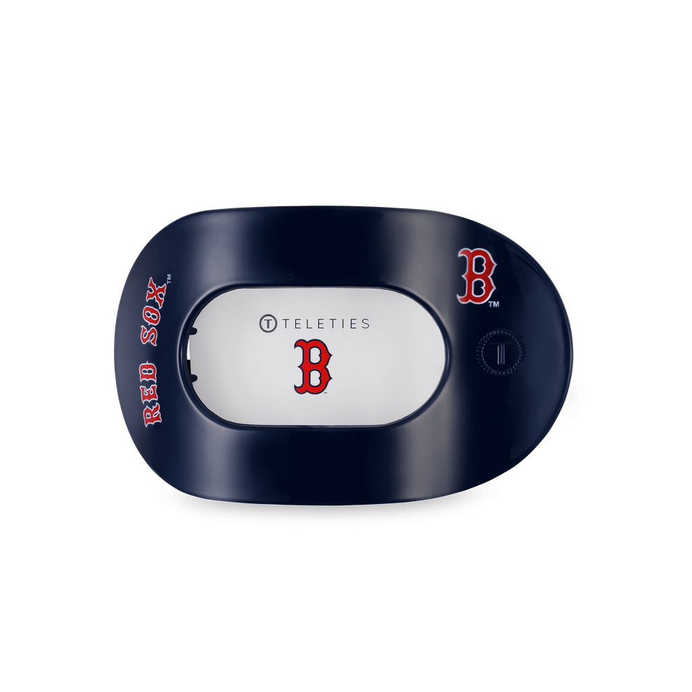 Boston Red Sox Medium Flat Round Hair Clip - Hair Clips - TELETIES
