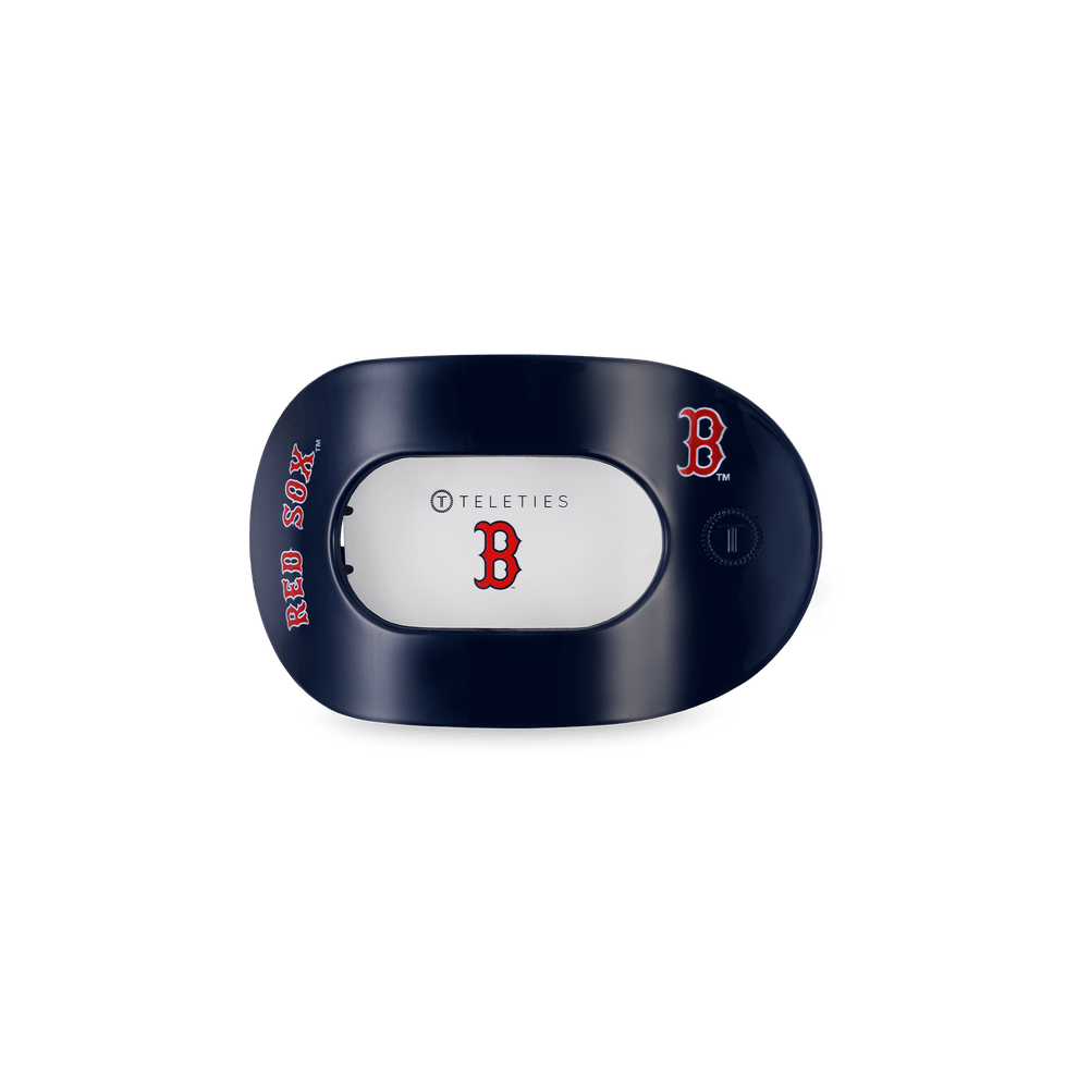 Boston Red Sox Small Flat Round Hair Clip - Hair Clips - TELETIES

