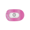 Breast Cancer Awareness Medium Flat Round Hair Clip - Hair Clips - TELETIES
