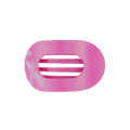 Breast Cancer Awareness Medium Flat Round Hair Clip
                in Pink - Medium
            