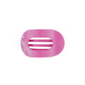 Breast Cancer Awareness Small Flat Round Hair Clip
                in Pink - Small
            