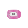 Breast Cancer Awareness Small Flat Round Hair Clip - Hair Clips - TELETIES
