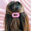 Breast Cancer Awareness Tiny Flat Round Hair Clip - Hair Clips - TELETIES
