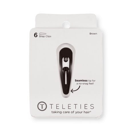 Brown Snap Clip (6Ct)