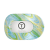 By the Sea Shore Large Flat Round Hair Clip - Hair Clips - TELETIES
