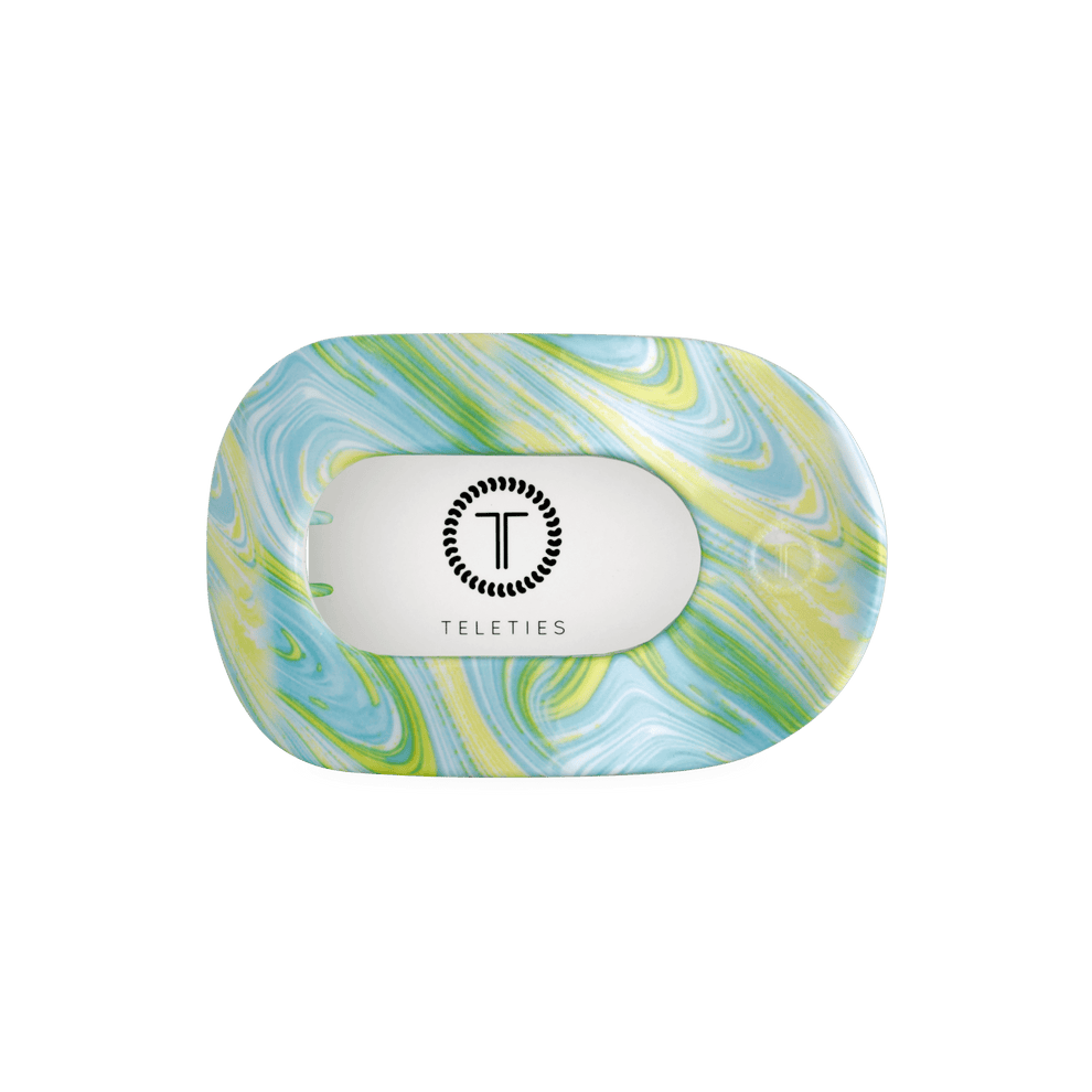 By the Sea Shore Medium Flat Round Hair Clip - Hair Clips - TELETIES
