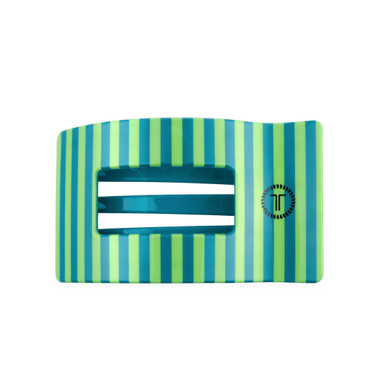 Cabana Cutie Large Flat Rectangle Hair Clip
                in Green - Large
              