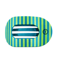 Cabana Cutie Large Flat Round Hair Clip
                in Green - Large
            