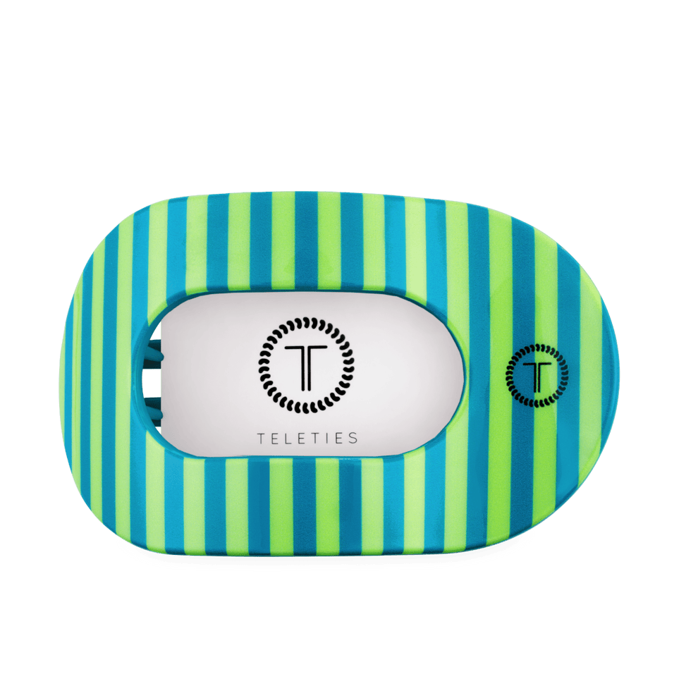 Cabana Cutie Large Flat Round Hair Clip - Hair Clips - TELETIES
