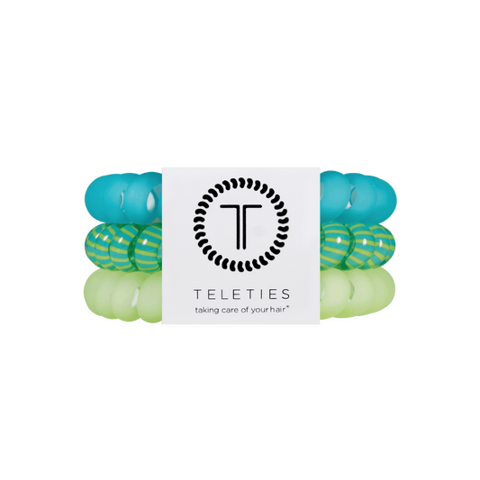 Cabana Cutie Large Hair Ties
                in Blue Green - Large
              