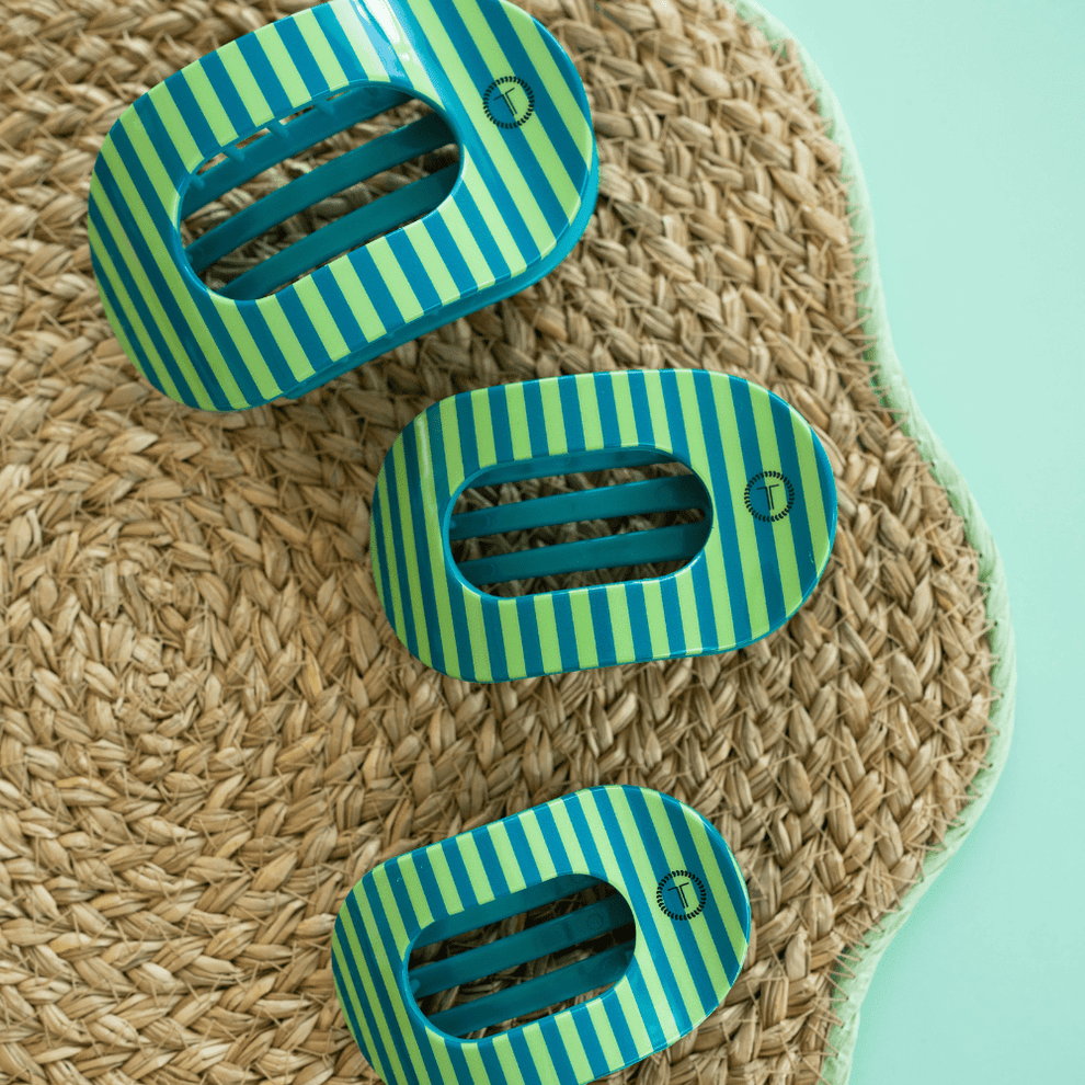 Cabana Cutie Medium Flat Round Hair Clip - Hair Clips - TELETIES
