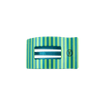 Cabana Cutie Small Flat Rectangle Hair Clip
                in Green - Small
            