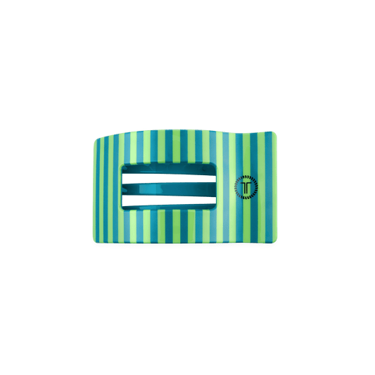 Cabana Cutie Small Flat Rectangle Hair Clip
                in Green - Small
              