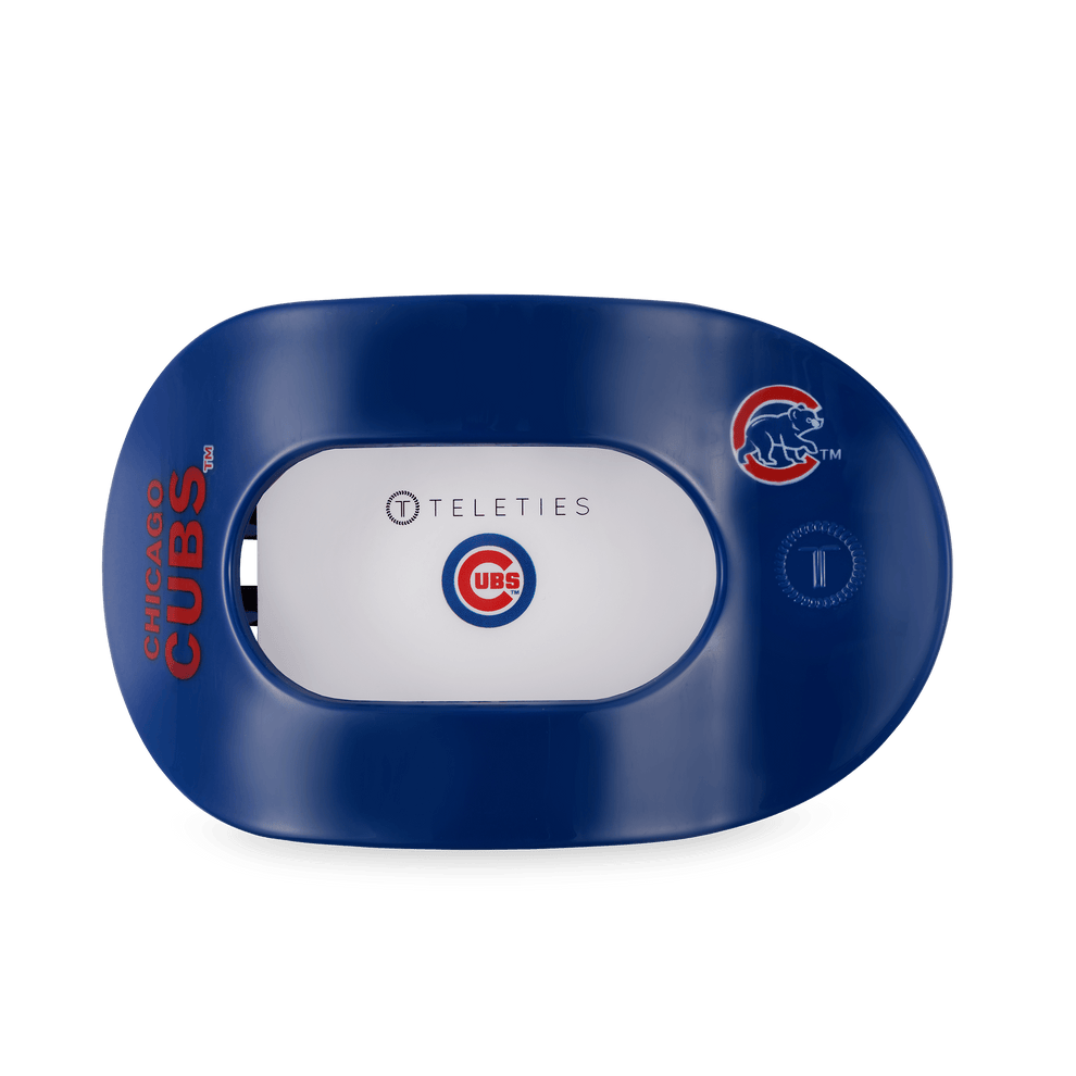 Chicago Cubs Large Flat Round Hair Clip - Hair Clips - TELETIES
