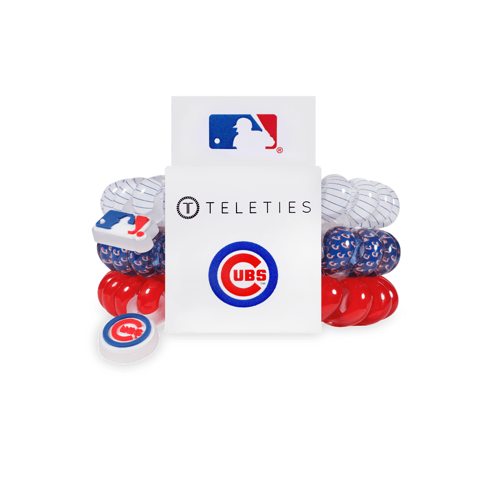 Chicago Cubs Large Hair Ties - Hair Ties - TELETIES
