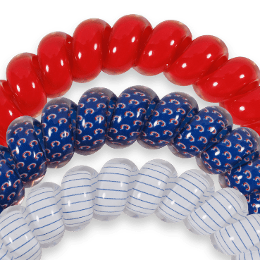 Chicago Cubs Large Hair Ties - Hair Ties - TELETIES
