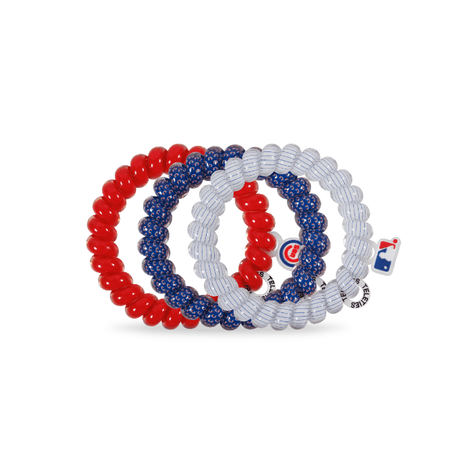 Chicago Cubs Large Hair Ties - Hair Ties - TELETIES
