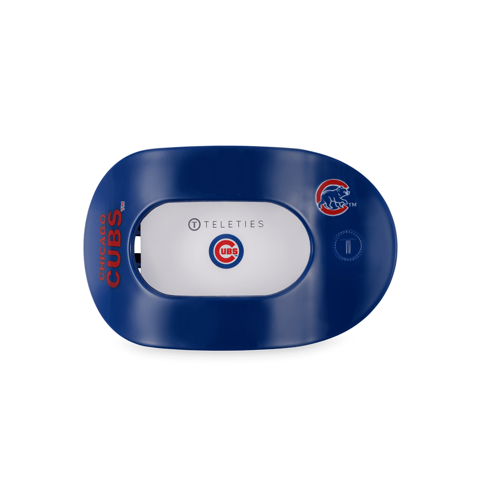 Chicago Cubs Medium Flat Round Hair Clip - Hair Clips - TELETIES
