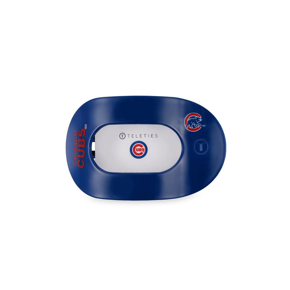 Chicago Cubs Small Flat Round Hair Clip - Hair Clips - TELETIES
