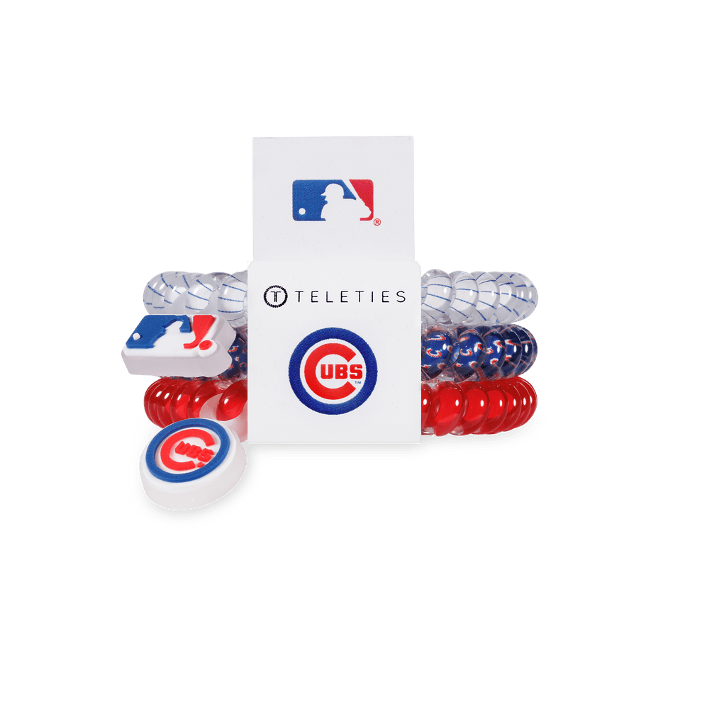 Chicago Cubs Small Hair Ties - Hair Ties - TELETIES
