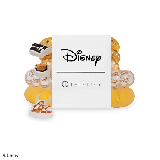 Chip 'N Dale Mix Pack Hair Ties in Yellow White - Mix Pack