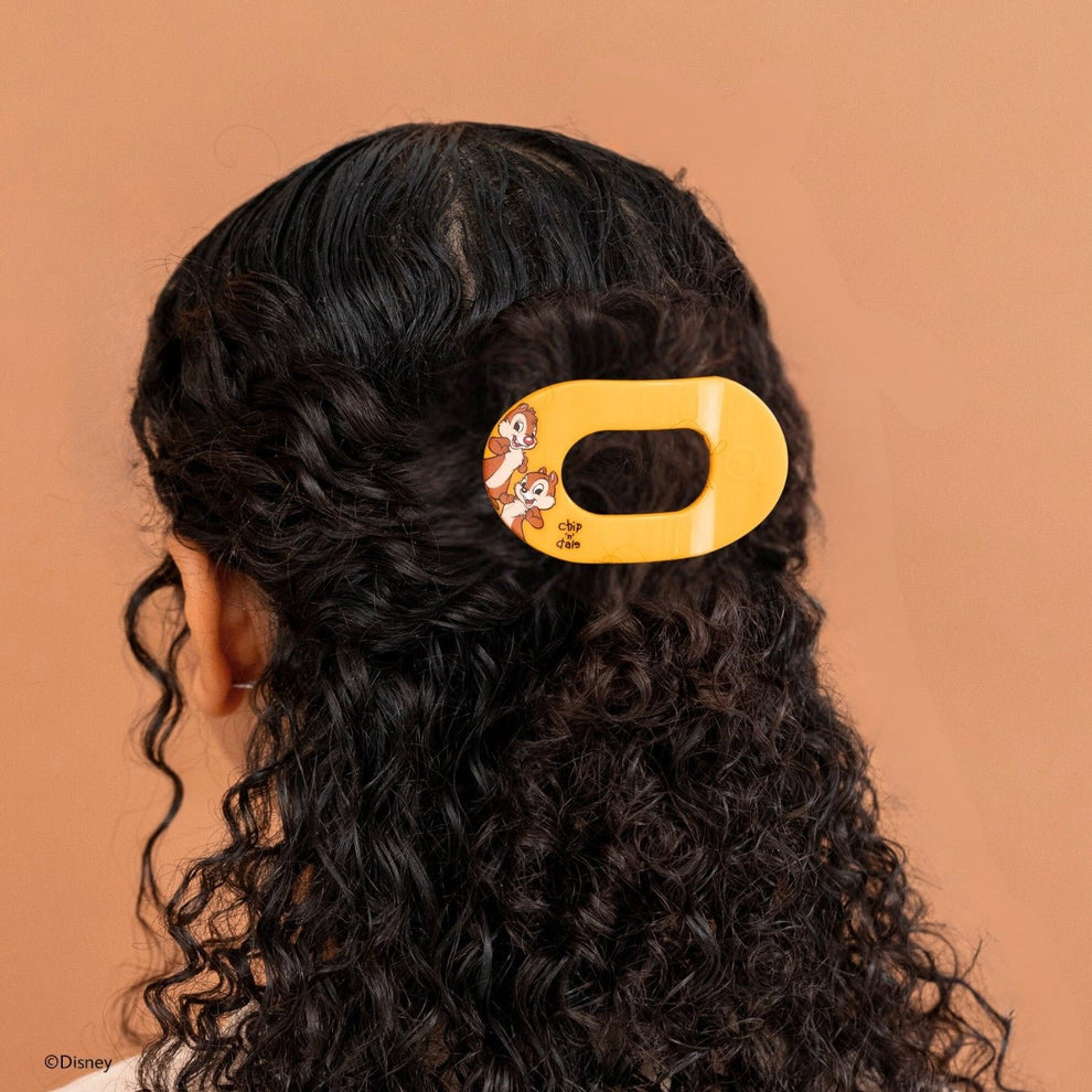 Chip 'N Dale Small Flat Round Hair Clip - Hair Clips - TELETIES
