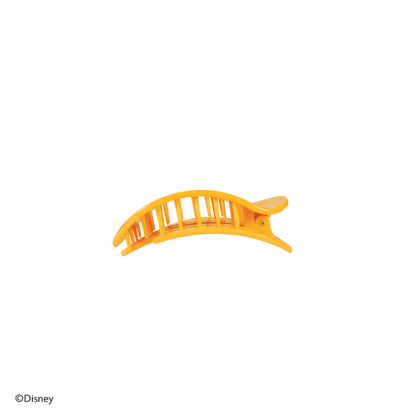 TELETIES - Chip 'N Dale Tiny Flat Round Hair Clip in Yellow Gold - Tiny - Image 3