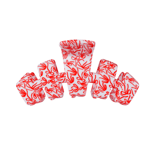 Classic All Tied Up Medium Claw Clip
                in Red - Medium
              