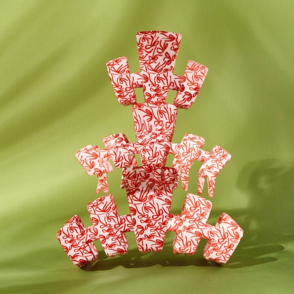 Classic All Tied Up Petite Claw Clip - Hair Clips - TELETIES
