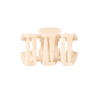 Classic Almond Beige Petite Claw Clip - Hair Clips - TELETIES
