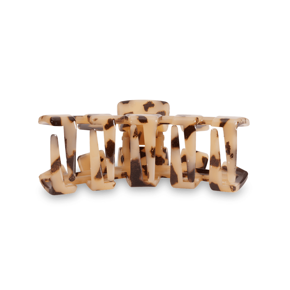 Classic Blonde Tortoise Medium Hair Clip - Medium Hair Clip - TELETIES
