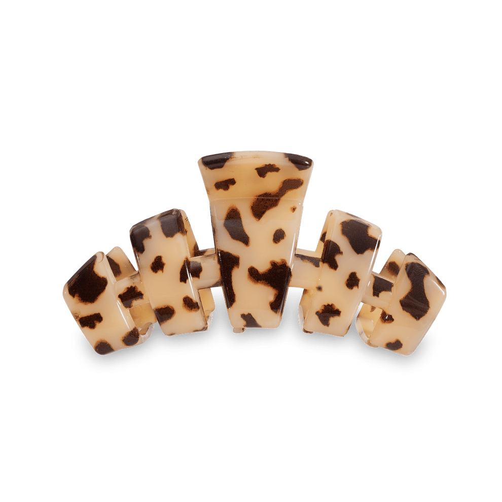 Classic Blonde Tortoise Medium Hair Clip - Medium Hair Clip - TELETIES
