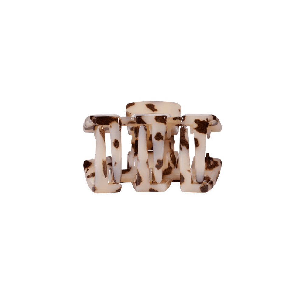 Classic Blonde Tortoise Petite Claw Clip - Hair Clips - TELETIES
