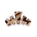 Classic Blonde Tortoise Small Claw Hair Clip in Beige Brown - Small