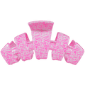 Classic Breast Cancer Awareness Large Claw Clip
                in Pink - Large
            