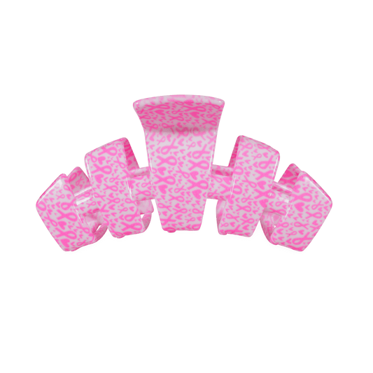 Classic Breast Cancer Awareness Medium Claw Clip
                in Pink - Medium
              