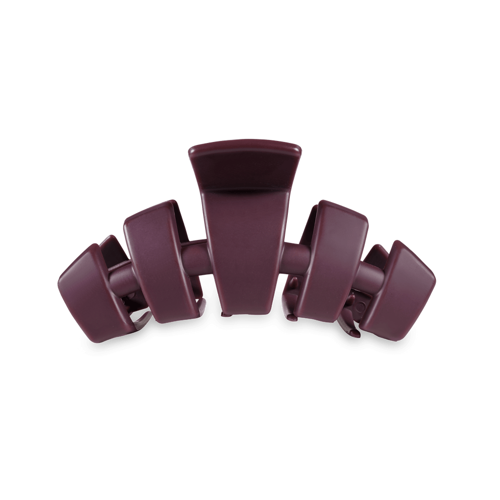 Classic Burgundy Bliss Medium Hair Clip - Medium Hair Clip - TELETIES
