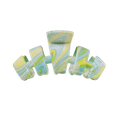 Classic By the Sea Shore Medium Claw Clip
                in Green - Medium
            