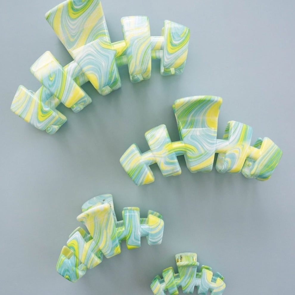 Classic By the Sea Shore Tiny Claw Clip - Hair Clips - TELETIES
