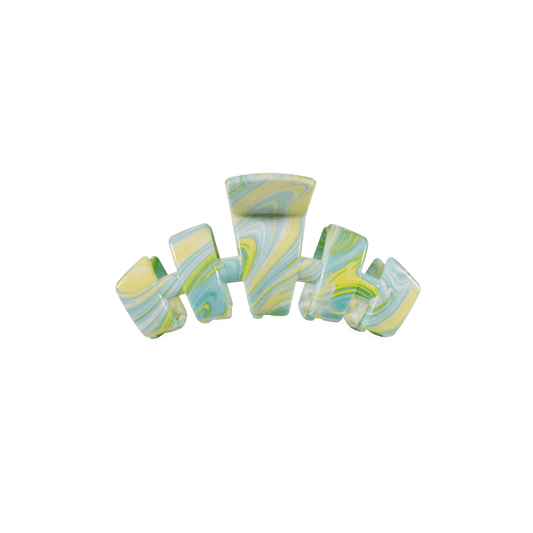 Classic By the Sea Shore Tiny Claw Clip
                in Green - Tiny
              