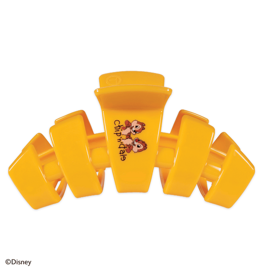 Classic Chip 'N Dale Large Hair Clip in Yellow Gold - Large