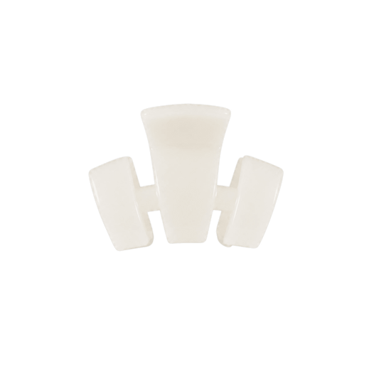 Classic Coconut White Petite Claw Clip
                in White - Petite
              