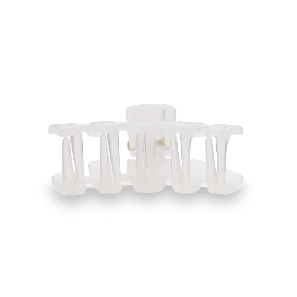 Classic Coconut White Tiny Hair Clip - Tiny Hair Clip - TELETIES
